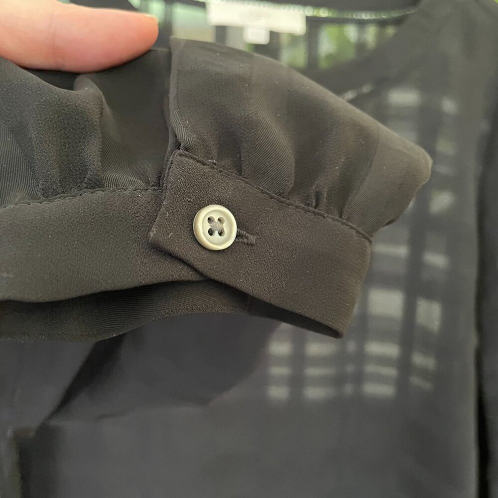 2016 LOFT Sheer Blouse - Picture 4 of 9